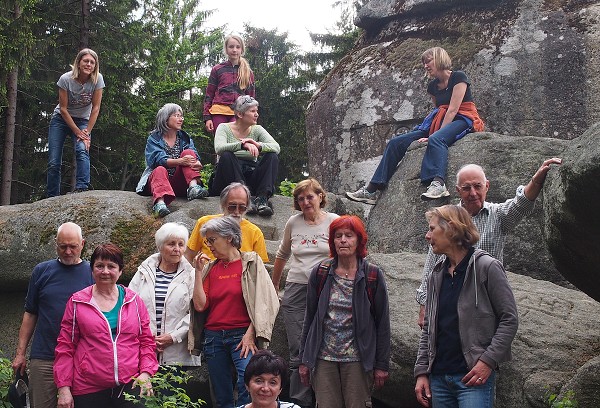 Ausflug zum Hohen Stein und zu den Bisons 31.5.2015