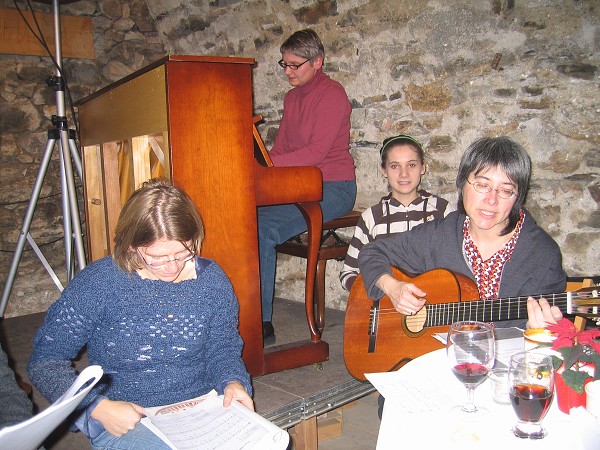 Weihnachtstreffen im Jazzkeller 2008